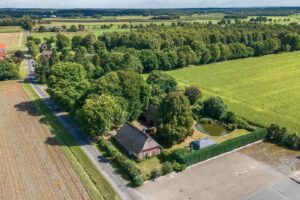 Lustansicht Reetdachensemble