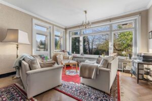 Sitzecke in Wohnzimmer