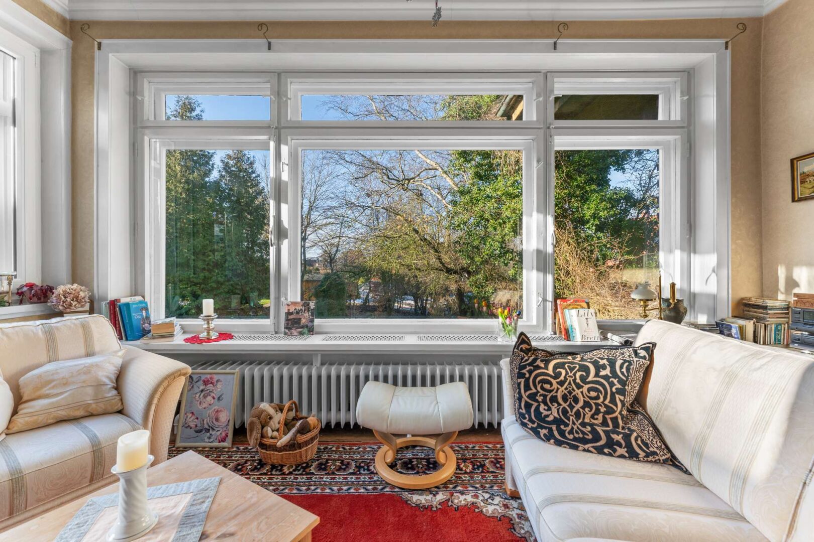 Sitzecke im Wohnzimmer