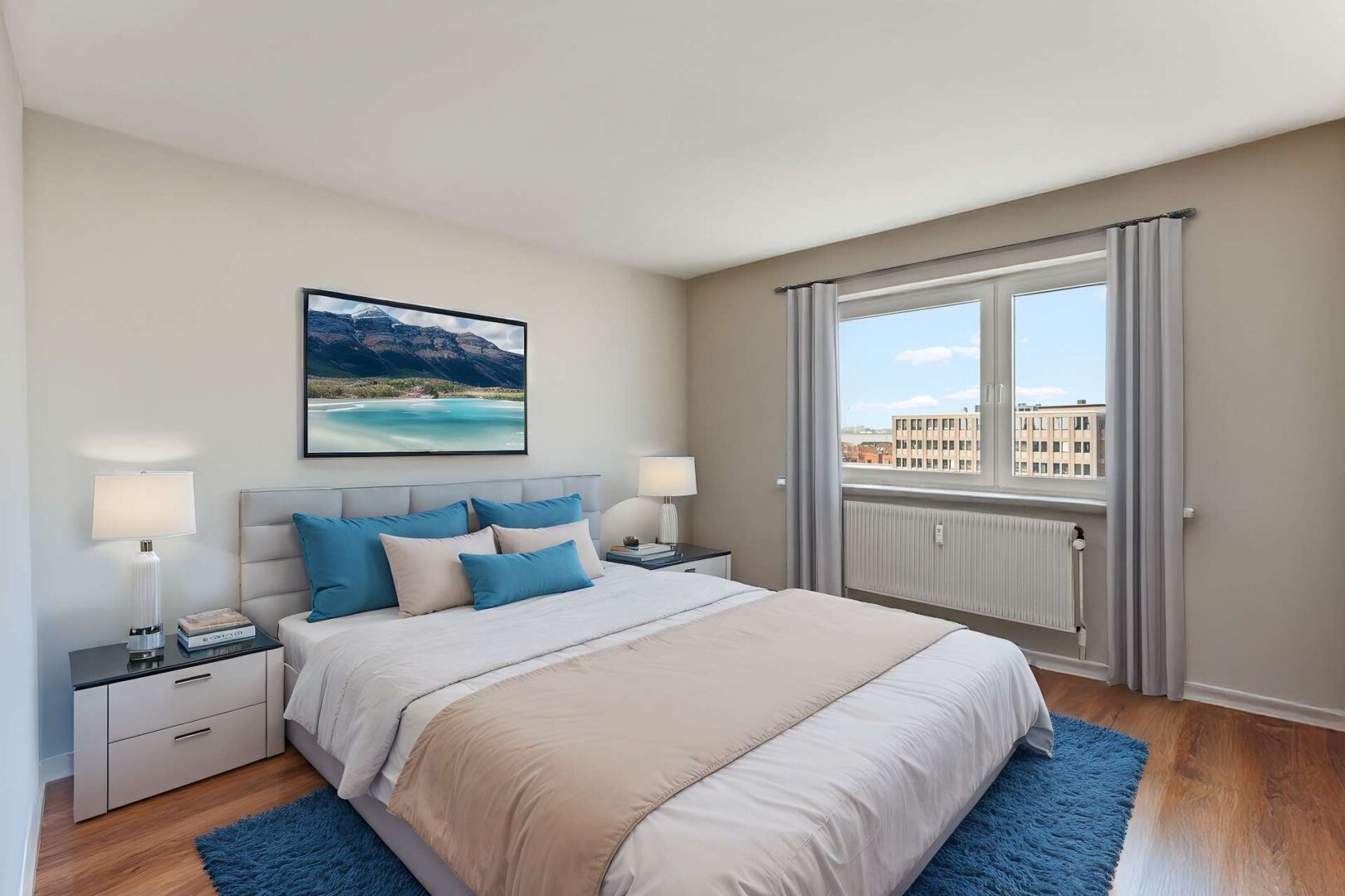 Einrichtungsbeispiel Schlafzimmer