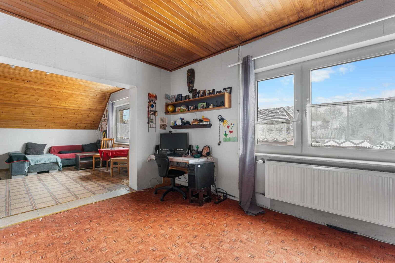 Wohn-/Schlafzimmer OG