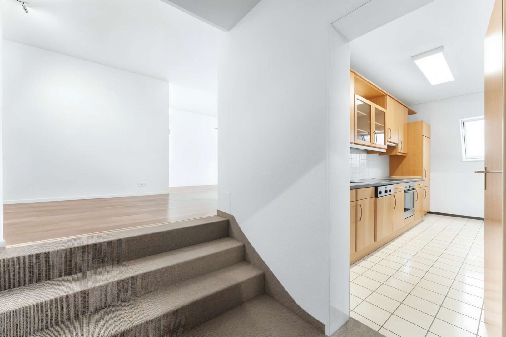 Blick ins Wohnzimmer