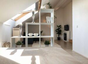 Blick in den Wohnbereich