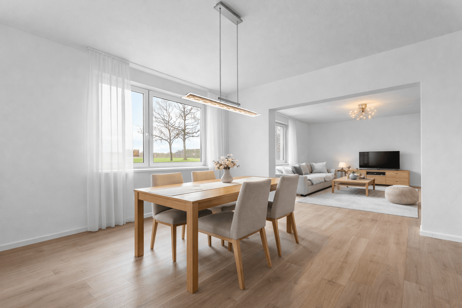 Wohn/Essbereich - Einrichtungsidee