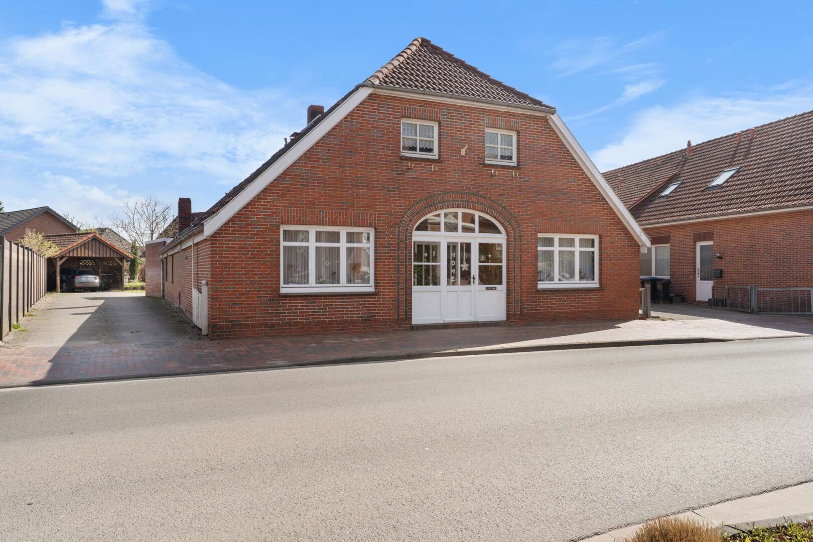 Ansicht Haus Straße