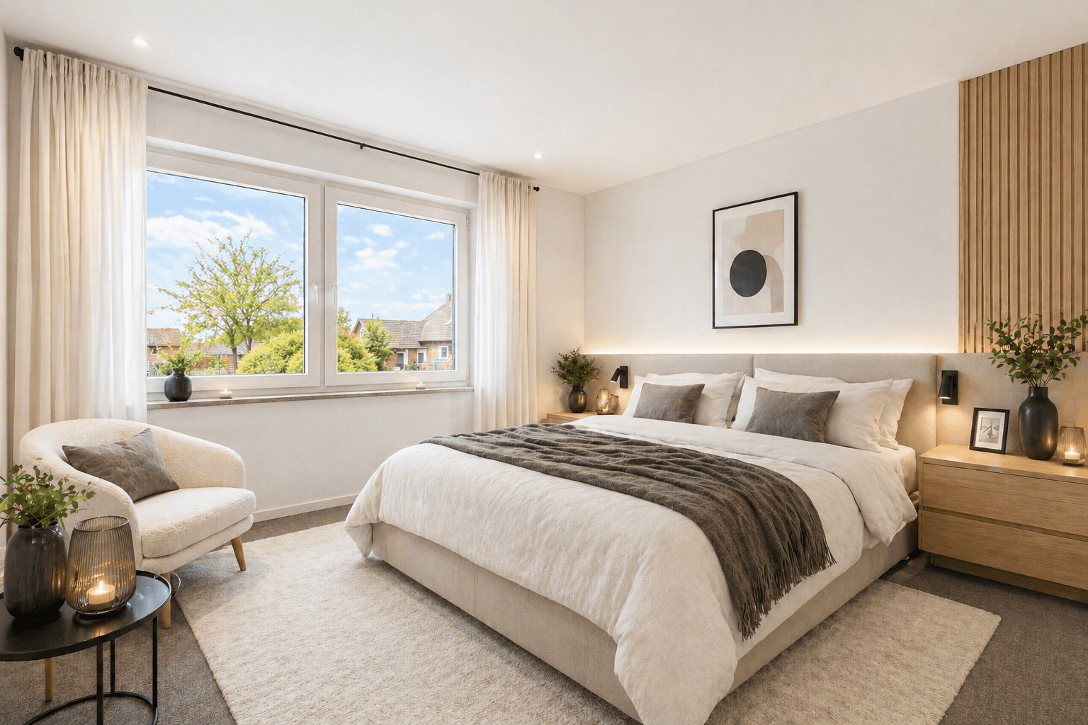 Schlafzimmer Erdgeschoss (Einrichtungsidee)