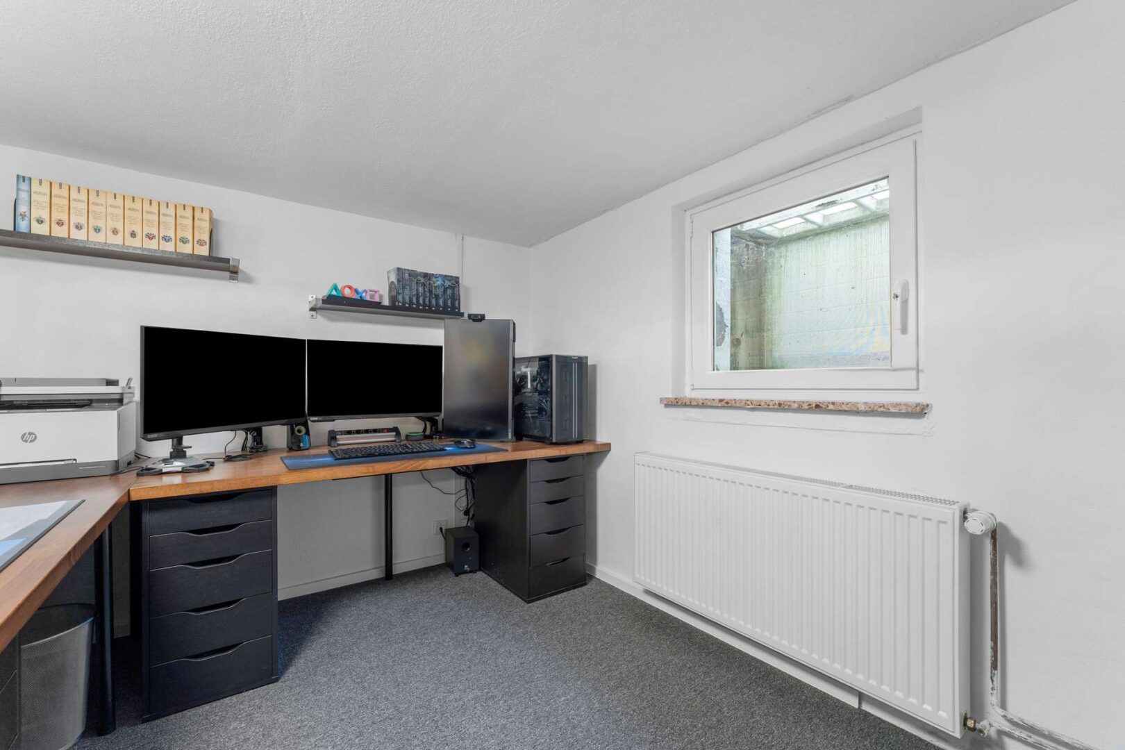 Arbeitsraum im Keller