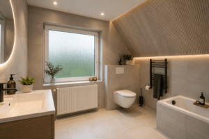 Badezimmer Dachgeschoss (Einrichtungsidee)