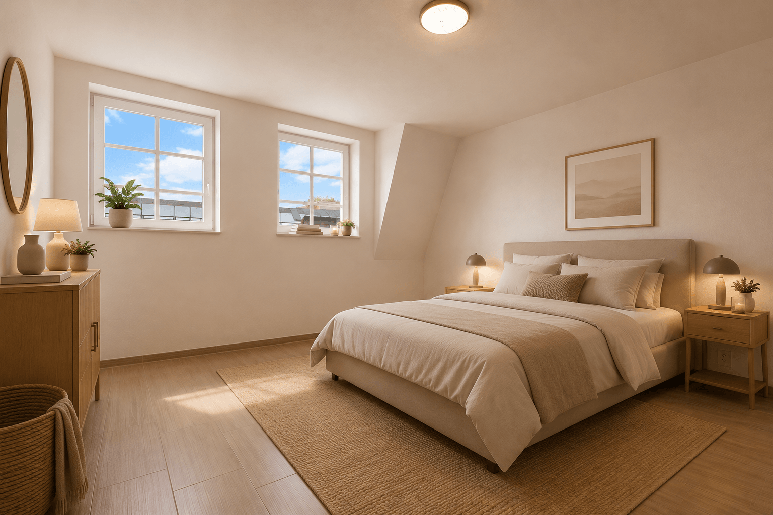 Schlafzimmer - Einrichtungsidee
