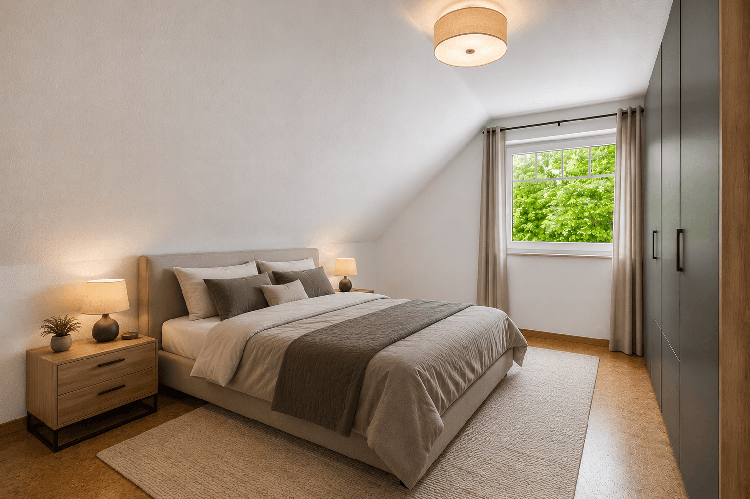 Schlafzimmer OG-Einrichtungsidee
