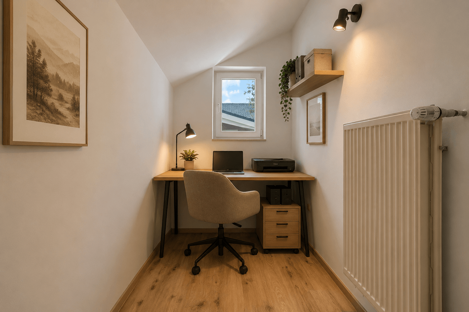 Büro-Einrichtungsidee