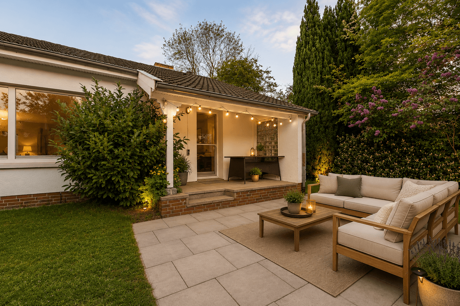Terrasse-Einrichtungsidee