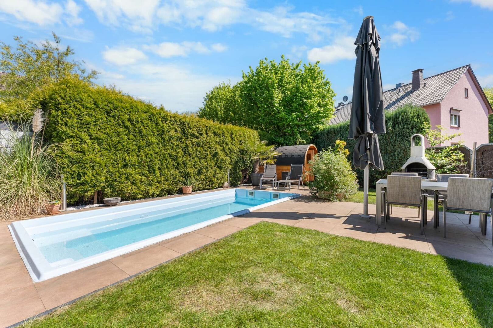 Pool und Sauna