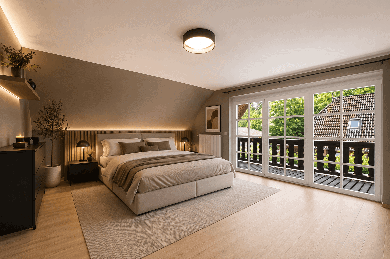 Schlafzimmer - Einrichtungsidee