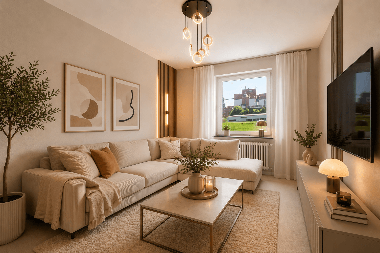 Wohnzimmer - Einrichtungsidee