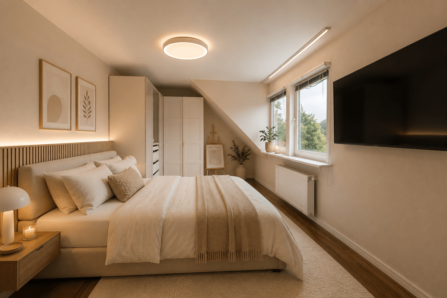 Schlafzimmer - Einrichtungsidee