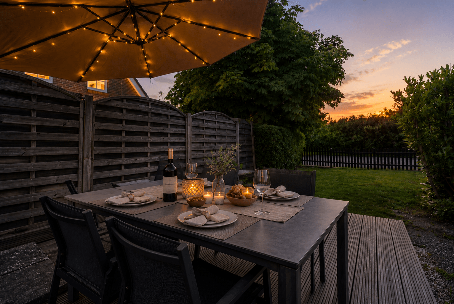 Terrasse - Einrichtungsidee