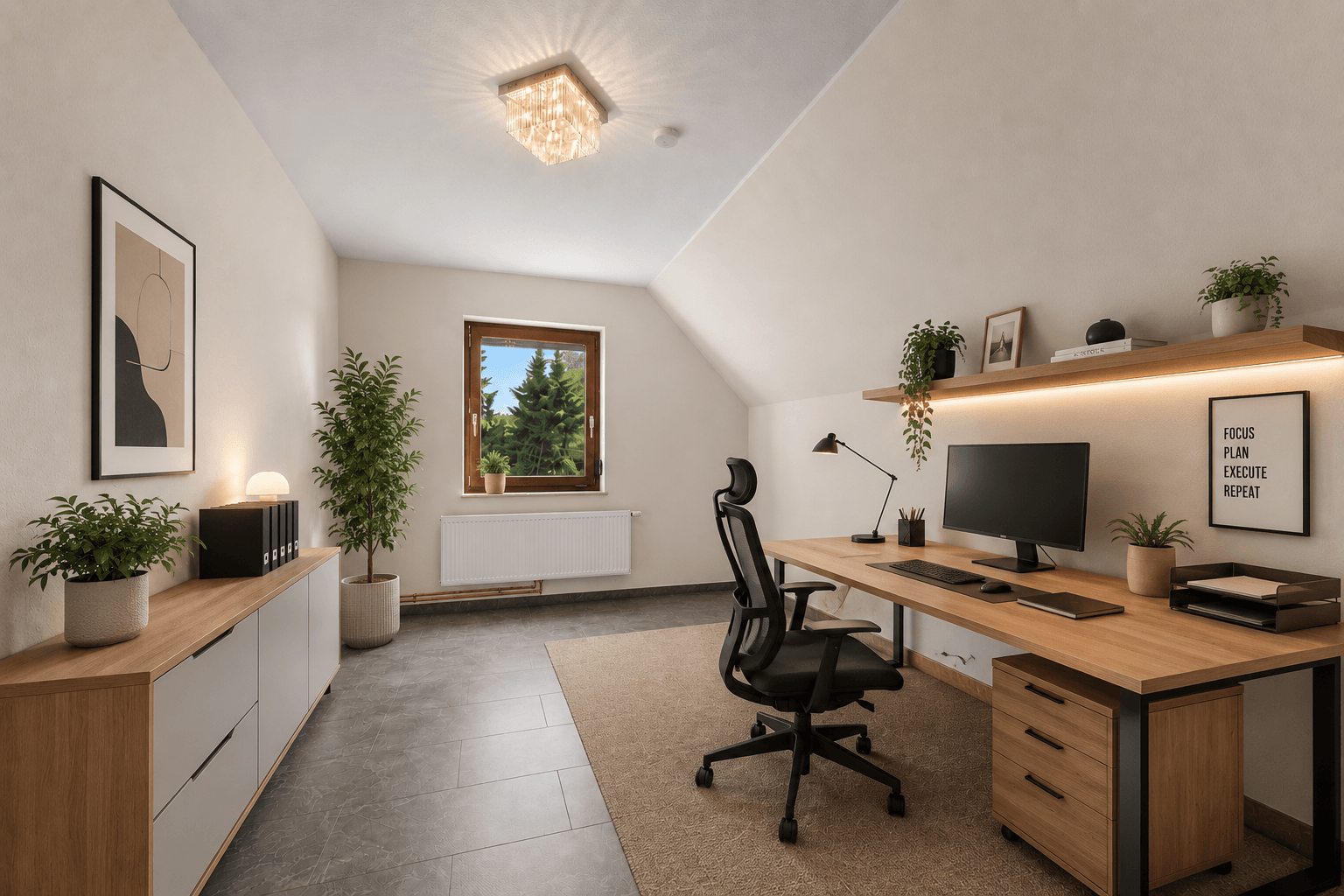 Homeoffice - Einrichtungsidee
