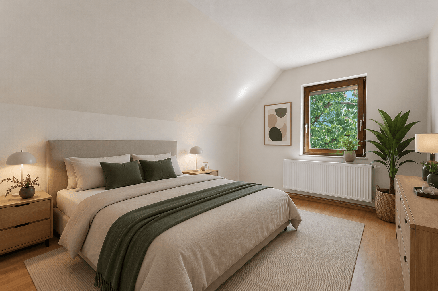Schlafzimmer - Einrichtungsidee
