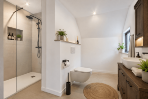 Ausbaupotential Badezimmer-Einrichtungsidee