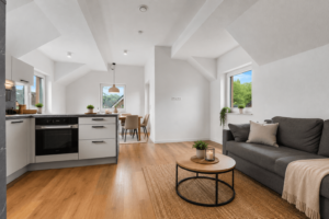 Küche-/Wohn-/Esszimmer-Einrichtungsidee