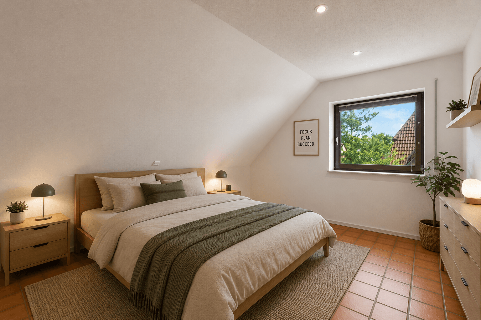 Schlafzimmer - Einrichtungsidee