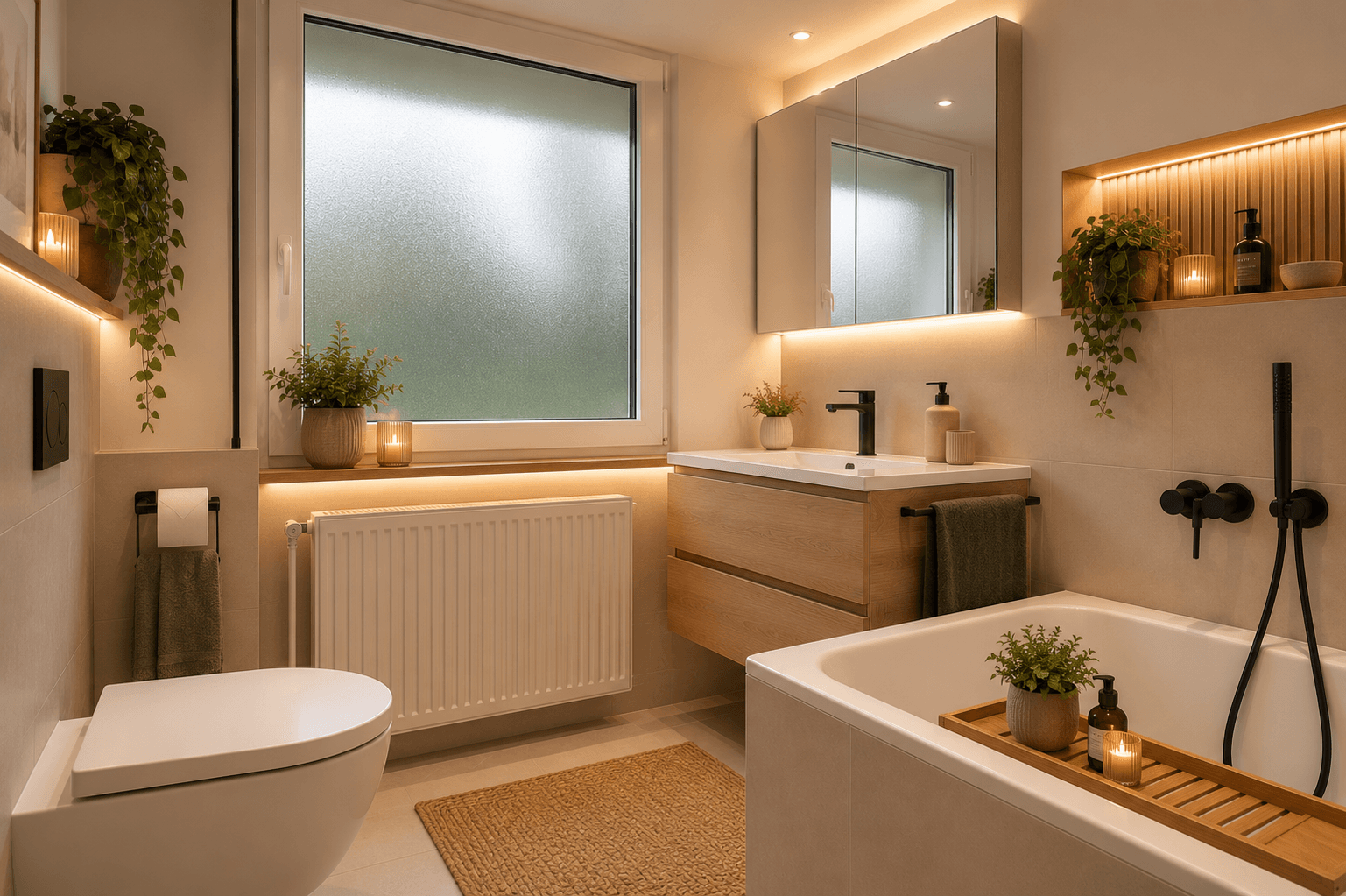 Badezimmer (Einrichtungsidee)