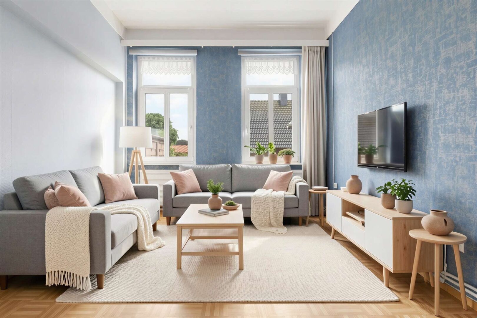 Wohnzimmer EG-Wohnung - Einrichtungsidee