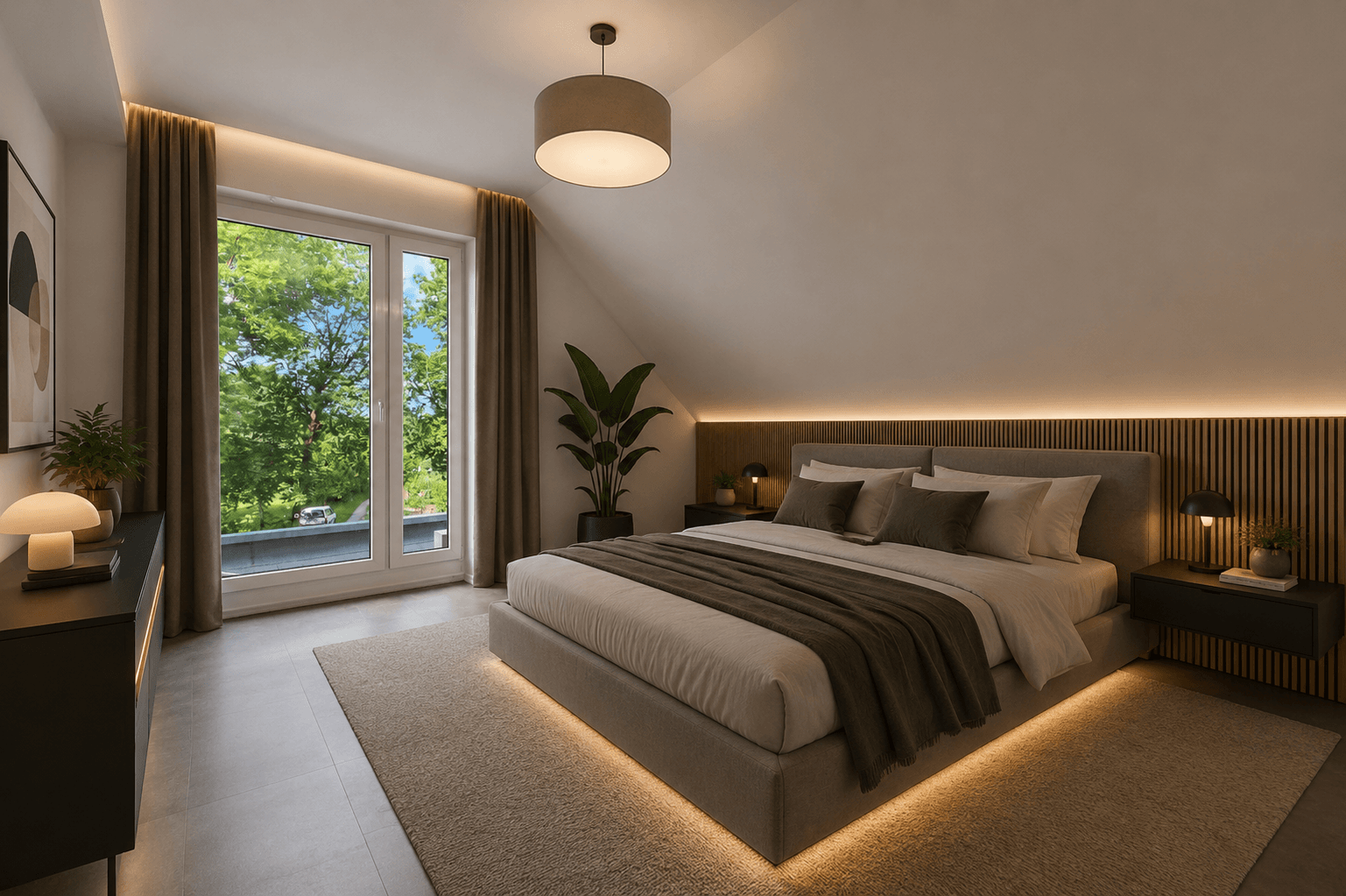 Schlafzimmer - Einrichtungsidee