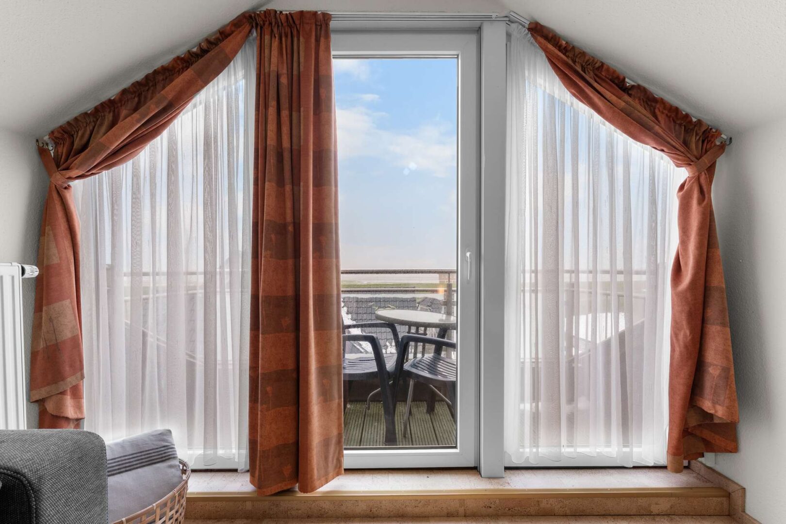 Schlafzimmer Meerblick