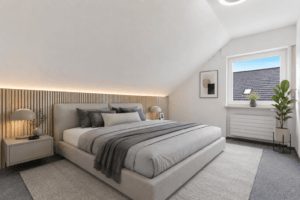 Schlafzimmer Dachgeschoss (Einrichtungsidee)
