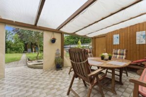 überdachte Terrasse