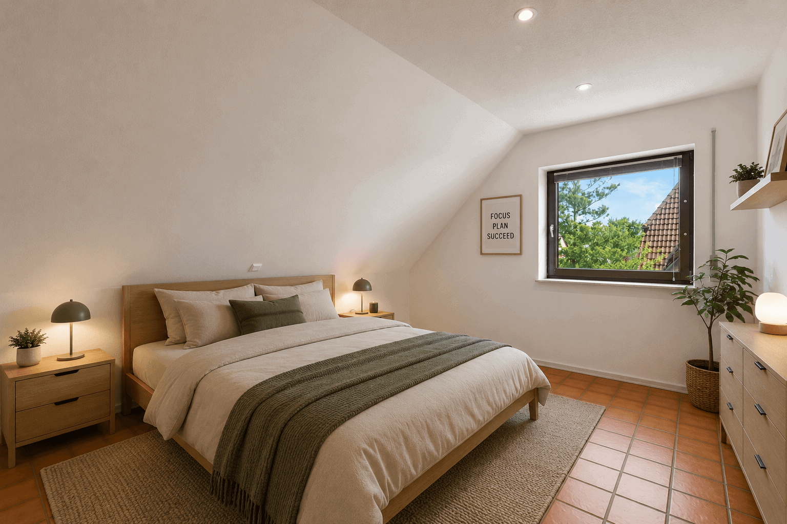 Schlafzimmer - Einrichtungsidee