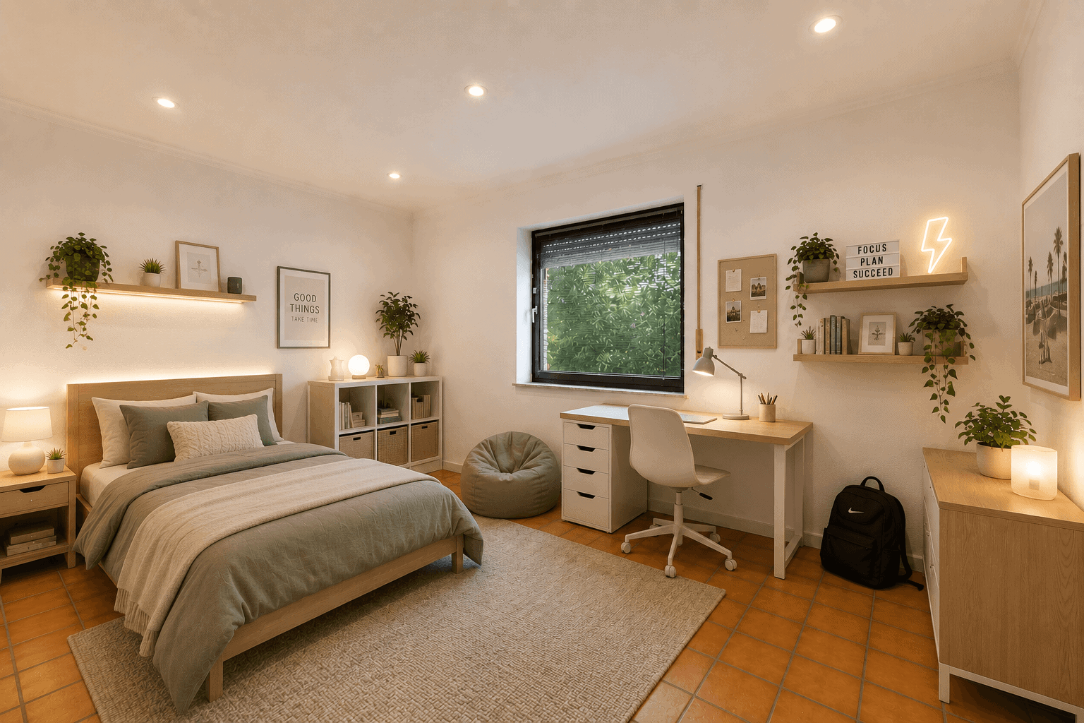 Jugendzimmer - Einrichtungsidee