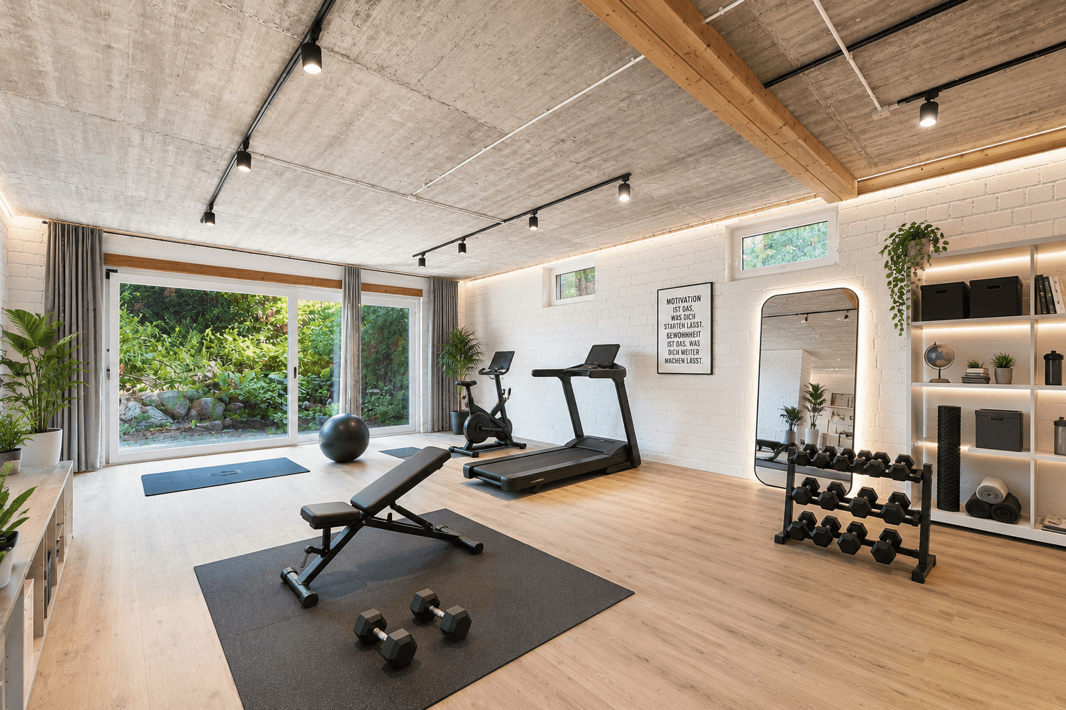Fitnessraum - Einrichtungsidee