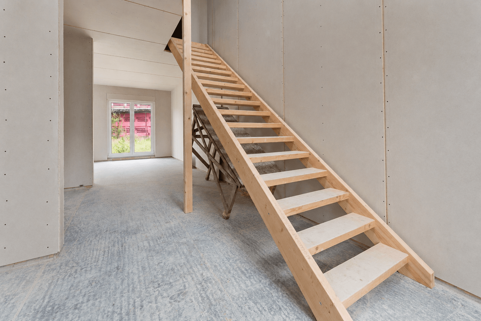 Flur mit Treppe