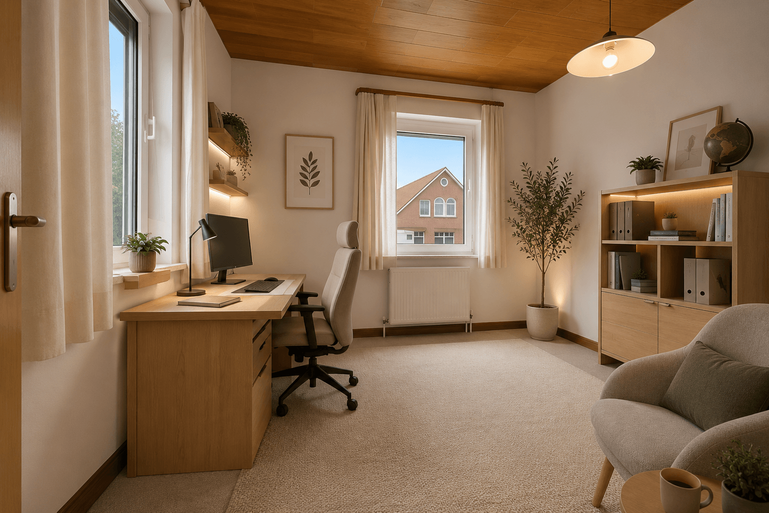 Home Office Einrichtungsidee
