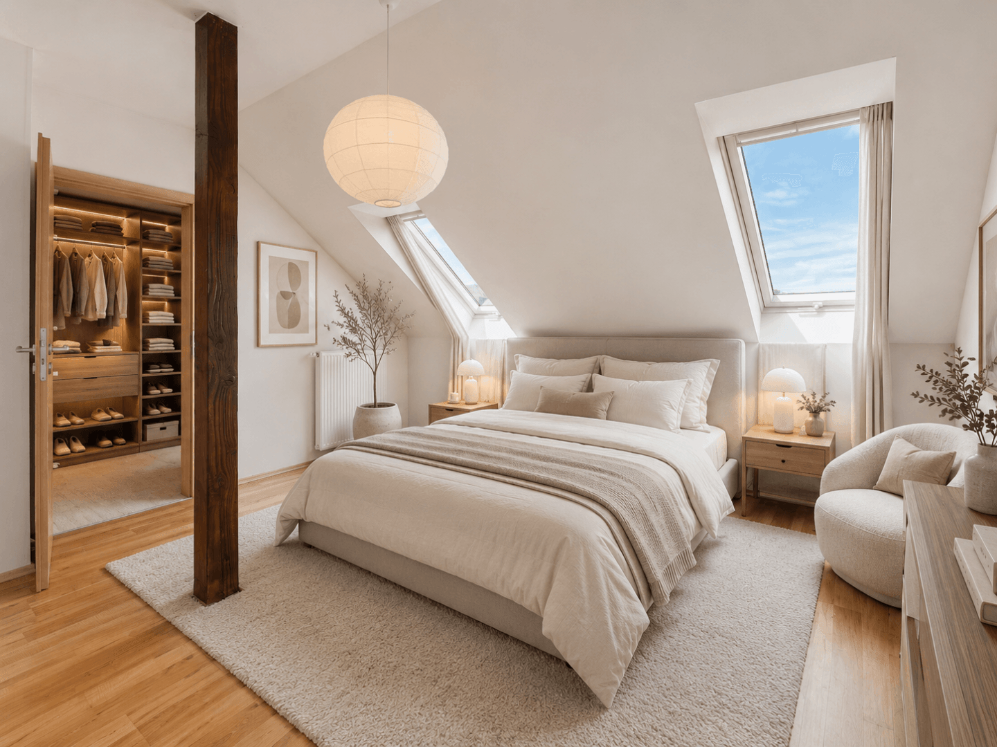 Schlafzimmer | OG | Einrichtungsidee
