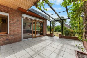 Überdachte Terrasse