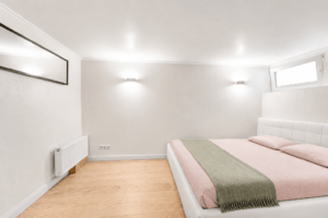 Schlafzimmer im Untergeschoss