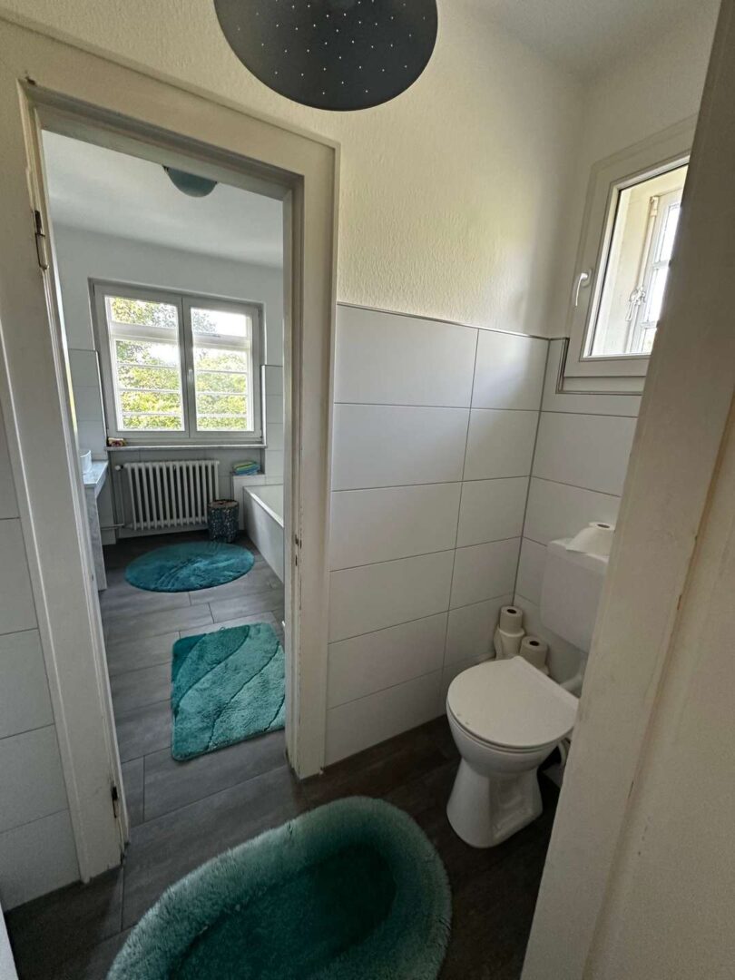 Neues Bad mit WC