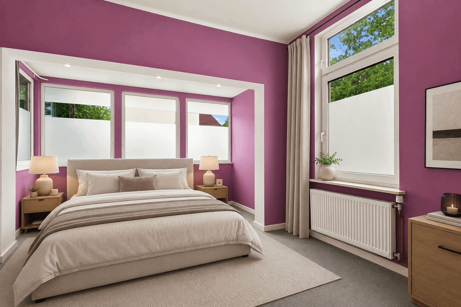 Schlafzimmer - Einrichtungsidee