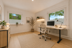 Arbeitszimmer-KI-generiert