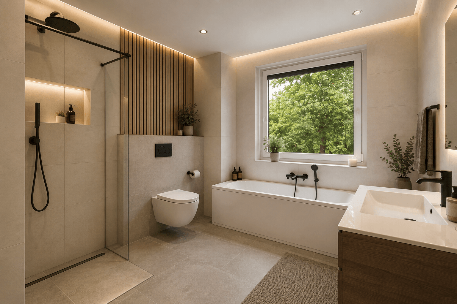 Badezimmer I EG - KI-generiert