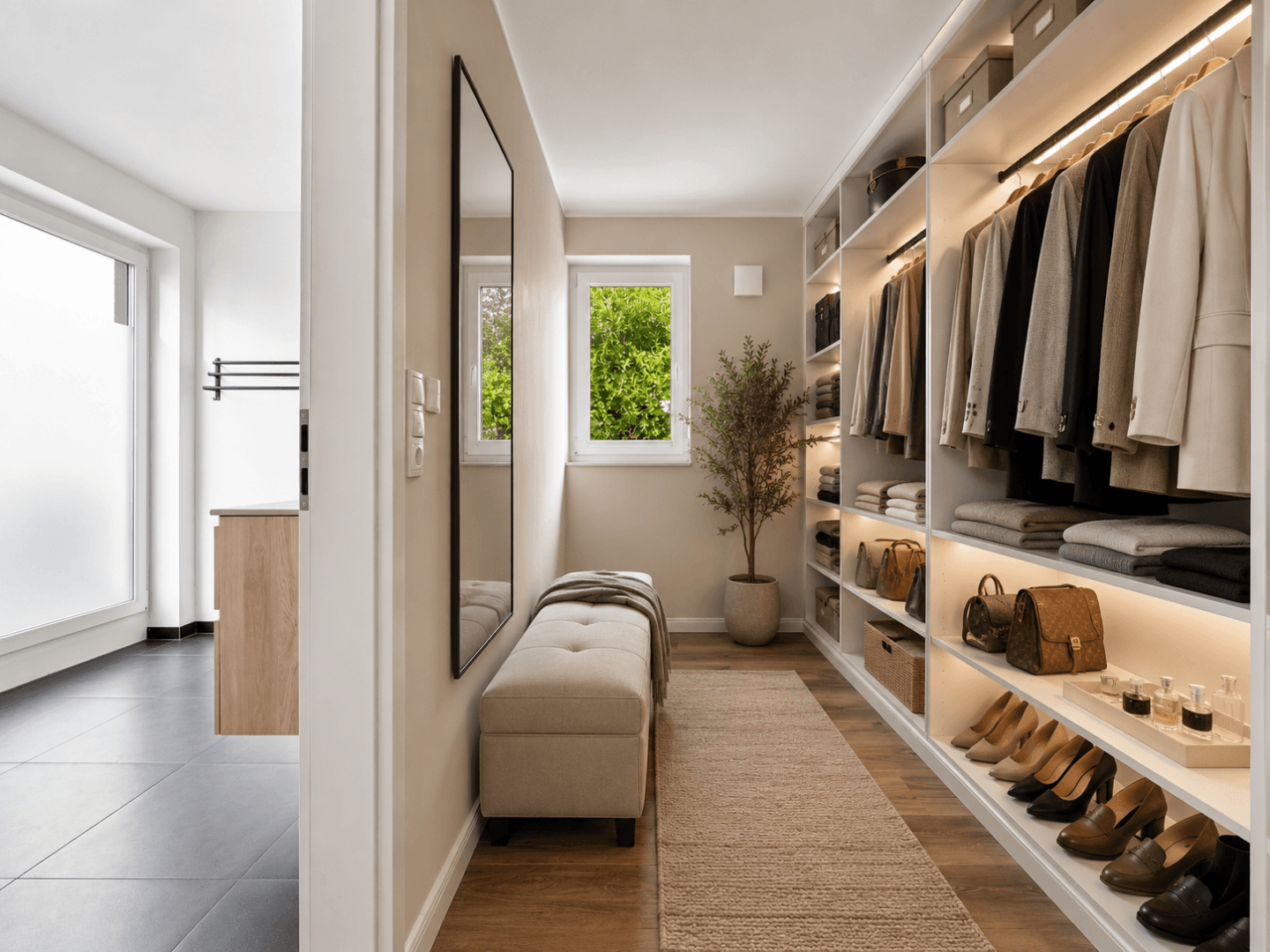 Ankleidezimmer - Einrichtungsidee