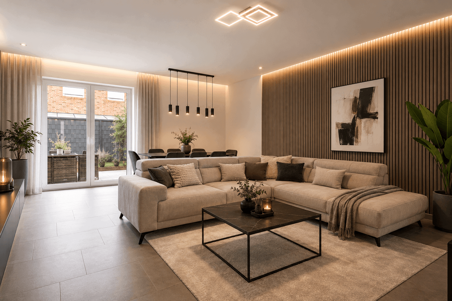Wohnzimmer (Einrichtungsidee)