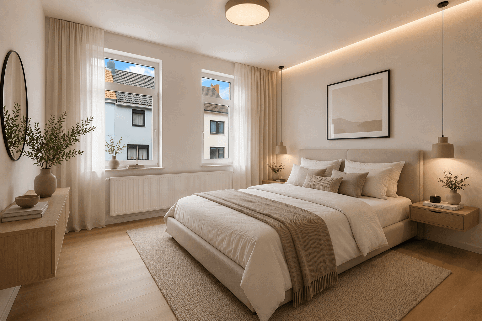 Schlafzimmer - KI-generiert