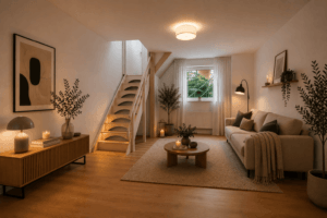Wohnzimmer - KI-generiert