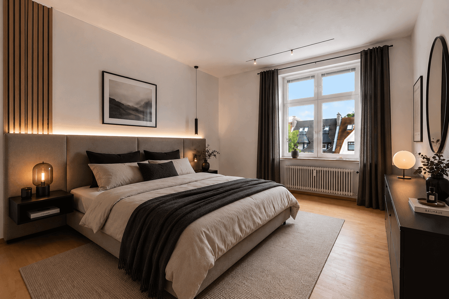 Schlafzimmer - KI-generiert