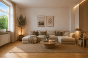 Wohnzimmer - KI-generiert